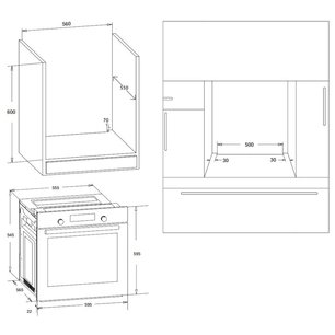 Электрический духовой шкаф Korting OKB 370 CMX фото 4 в Новосибирске