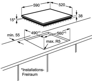 Варочная панель АЕГ HK654077FB фото 2 в Новосибирске Варочная панель AEG HK654077FB фото 2 в Новосибирске