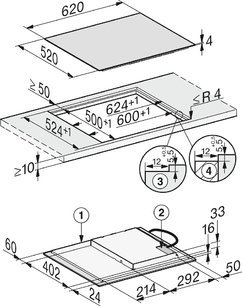 Варочная панель Миле KM 7361 FL фото 4 в Новосибирске Варочная панель Miele KM 7361 FL фото 4 в Новосибирске