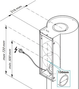 Вытяжка Falmec POLAR X фото 4 в Новосибирске