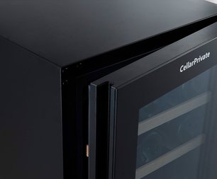 Встраиваемый под столешницу винный шкаф Селлар Приват CP017-2TBH фото 2 в Новосибирске Встраиваемый под столешницу винный шкаф CellarPrivate CP017-2TBH фото 2 в Новосибирске