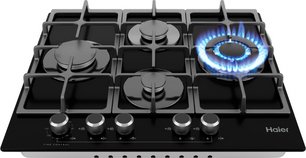 Газовая варочная панель Хайер HHX-G64CWMB фото 4 в Новосибирске Газовая варочная панель Haier HHX-G64CWMB фото 4 в Новосибирске