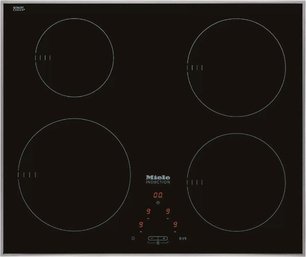 Индукционная панель Миле KM6116 сталь фото в Новосибирске Индукционная панель Miele KM6116 сталь фото в Новосибирске