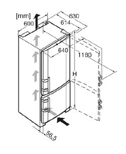 Холодильник Liebherr CNPesf 3913 Comfort NoFrost фото 4 в Новосибирске