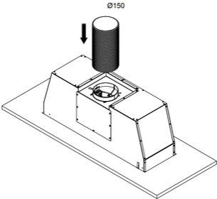 Встраиваемая вытяжка Pando PRO/52 INOX V.1050 SEC PLUS фото 4 в Новосибирске