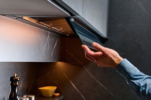 Вытяжка Фалмек VIRGOLA TOUCH NRS BLACK 60 фото 3 в Новосибирске Вытяжка Falmec VIRGOLA TOUCH NRS BLACK 60 фото 3 в Новосибирске