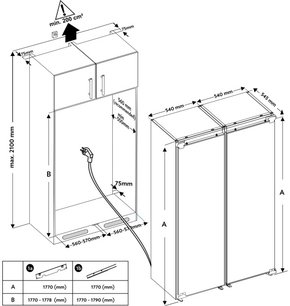 Холодильник Schaub Lorenz SLU E524-1WE фото 2 в Новосибирске