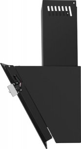 Кухонная вытяжка MAUNFELD Bridge Line 50 черный\вставка сатин фото 4 в Новосибирске