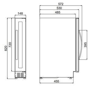 Винный шкаф Dometic E7FG Elegance фото 2 в Новосибирске