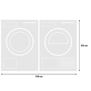 Asko Classic 2 (стиральная машина W2086C.W/3 + сушильная машина T208H.W) фото 2 в Новосибирске