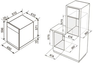 Духовой шкаф Zigmund Shtain EN 192.522 B фото 2 в Новосибирске