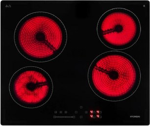 Варочная панель Hyundai HHE 6451 BG фото 2 в Новосибирске