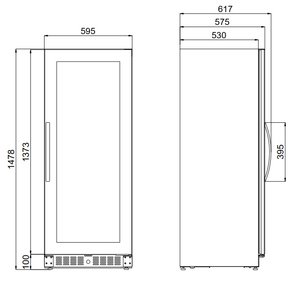 Винный шкаф Dometic E91FG Elegance фото 3 в Новосибирске