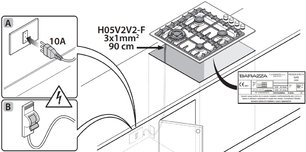 Варочная панель Баразза 1POF80 фото 3 в Новосибирске Варочная панель Barazza 1POF80 фото 3 в Новосибирске