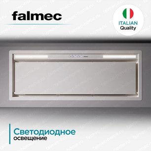 Встраиваемая вытяжка Falmec Design GRUPPO INCASSO PLUS 105 WH фото 3 в Новосибирске