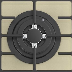 Газовая стеклянная варочная панель Кертинг HGG 4825 CTB фото 2 в Новосибирске Газовая стеклянная варочная панель Korting HGG 4825 CTB фото 2 в Новосибирске