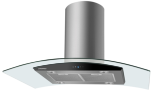 Вытяжка Maunfeld ANCONA PLUS A (Glass Isla) 90 Inox Glass Black фото в Новосибирске