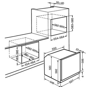 Духовой шкаф Smeg SFP6925NPZE1 фото 4 в Новосибирске