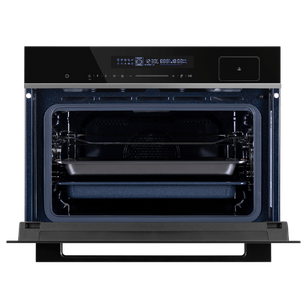 Компактный духовой шкаф с паром Maunfeld MCMO5016STGB фото 2 в Новосибирске