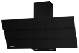 Вытяжка Maunfeld CASCADA TRIO 90 BLACK фото 3 в Новосибирске