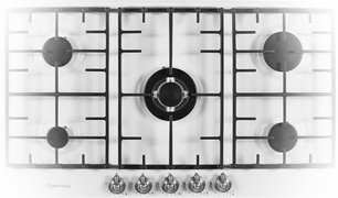 Варочная поверхность Куперсберг FV9TGRZ W Silver фото 4 в Новосибирске Варочная поверхность Kuppersberg FV9TGRZ W Silver фото 4 в Новосибирске