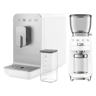 Smeg Collezione (кофемашина BCC13WHMEU + кофемолка CGF11WHEU) фото в Новосибирске