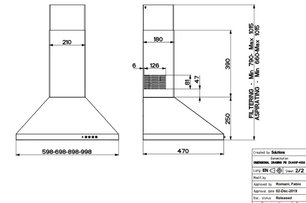 Вытяжка Faber STRIP SMART PB X A90 фото 3 в Новосибирске
