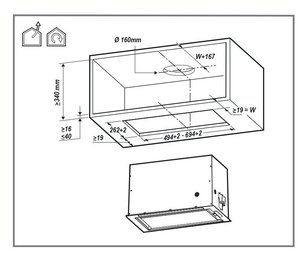 Встраиваемая вытяжка Де Дитрих DHG1542X фото 4 в Новосибирске Встраиваемая вытяжка De Dietrich DHG1542X фото 4 в Новосибирске