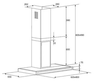 Вытяжка Kuppersberg DDA 990 фото 2 в Новосибирске