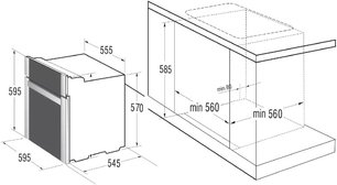 Духовой шкаф Korting OGG 742 CSX PRO фото 2 в Новосибирске