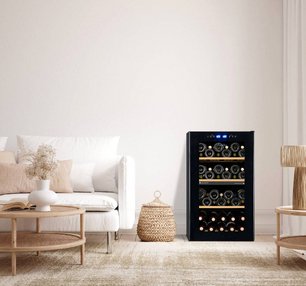 Винный шкаф La Sommeliere LS51.2ZBLACK фото 4 в Новосибирске