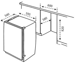 Посудомоечная машина Кертинг KDI 6030 фото 3 в Новосибирске Посудомоечная машина Korting KDI 6030 фото 3 в Новосибирске
