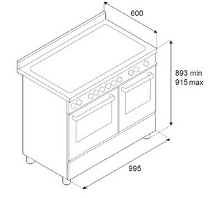 Варочный центр Bertazzoni PRO106L2ENET2 фото 3 в Новосибирске