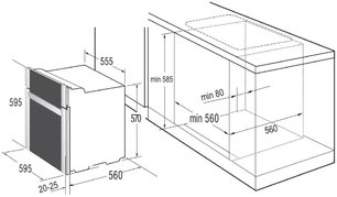 Духовой шкаф Korting OKB 482 CRSB фото 3 в Новосибирске