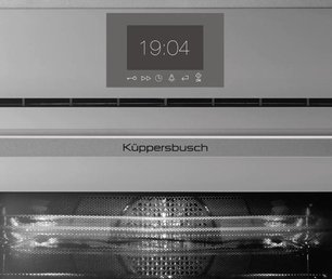 Компактный духовой шкаф с микроволнами Kuppersbusch CBM 6550.0 G1 Stainless Steel фото 2 в Новосибирске