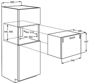 Посудомоечная машина AEG F55200VI0 фото 4 в Новосибирске