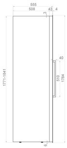 Встраиваемый винный шкаф Pando PVMAV 178-112CRR фото 4 в Новосибирске