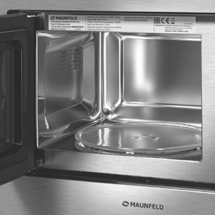 Встраиваемая микроволновая печь Маунфилд MBMO820MS03 фото 3 в Новосибирске Встраиваемая микроволновая печь Maunfeld MBMO820MS03 фото 3 в Новосибирске