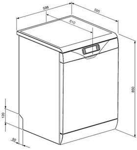 Посудомоечная машина Смег LSA6439X2 фото 3 в Новосибирске Посудомоечная машина Smeg LSA6439X2 фото 3 в Новосибирске