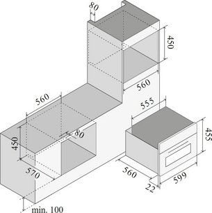 Духовой шкаф Ilve 645GHSW1/BK фото 2 в Новосибирске