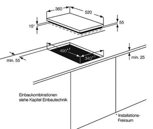 Варочная панель АЕГ HC451220EB фото 3 в Новосибирске Варочная панель AEG HC451220EB фото 3 в Новосибирске