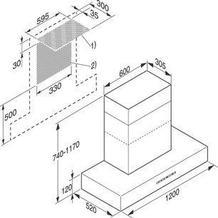 Вытяжка Miele DA 5320 W фото 4 в Новосибирске