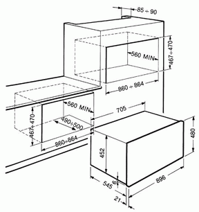 Духовой шкаф Smeg S890PMFR9 фото 2 в Новосибирске