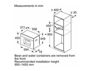 Встраиваемая кофемашина Bosch CTL7181W0 фото 2 в Новосибирске