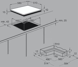 Варочная панель АЕГ HK634070IB фото 2 в Новосибирске Варочная панель AEG HK634070IB фото 2 в Новосибирске