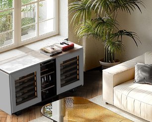 Двухтемпературный винный шкаф EuroCave D-HARMONIE D-H001 фото 2 в Новосибирске