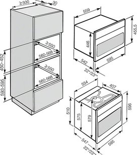 Духовой шкаф Miele H6800BM OBSW черный обсидиан фото 2 в Новосибирске