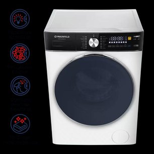 Стиральная машина с сушкой Maunfeld MFWD14106WH03 фото 4 в Новосибирске