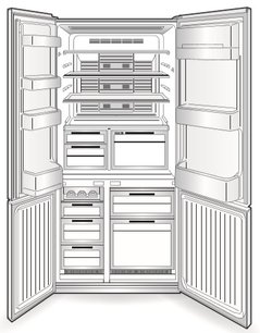 Холодильник Mitsubishi Electric MR-LR78EN-GWH-R фото 4 в Новосибирске