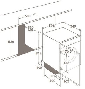 Стирально-сушильная машина AEG L12843VIT фото 2 в Новосибирске